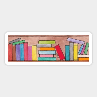 Bookshelf Sticker